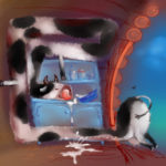 The cow nicknamed Murka! Version 2